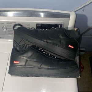 Supreme Black AF1 size 13